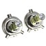 A pair of HID Xenon Light Bulbs Lamps DC12V Yellow H4 3000K - 3