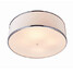 40w Modern/contemporary Chrome Feature Designers Metal Bedroom Entry Flush Mount Living Room - 2