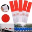Night Reflective Tape Stickers Decals Safety Warning Truck DIY Strip Red White - 2