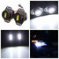 White Lamp BMW E90 E91 Xenon LED Halo Angel Eyes Headlight - 1