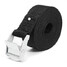 25mm 2.5M Tie Down Nylon Cargo Luggage Buckle Lashing Strap Cam Black - 2