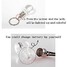 Shaped Mini Cute Novelty Bulb Color Led Battery Key - 5