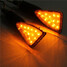 Light Lamp Amber Motorcycle Turn Signal Indicator 12V 12LED Universal - 2