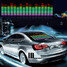 Activated Sound Music Rhythm Equalizer Car Sticker 12V LED Light Lamp - 9
