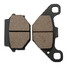 Kawasaki KL650 A1-A18 Black Rear Brake pads - 2