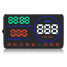 GEYIREN Data Fuel OBD2 RPM Display Display Car Speed HUD EUOBD M9 Consumption Car Driving - 1