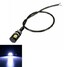 12V LED SMD Motorcycle Number Car License Plate Screw Bolt Light Lamp - 1