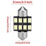 Interior Dome Light 8SMD 31MM Canbus LED Car White Festoon Bulb - 2