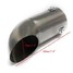Tip Car Down Stainless Steel Polished Trim Chrome Bumper Blow Exhaust Tail Pipe - 3