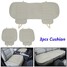 Car Front Car Seat cushion Breathable PU Leather 3pcs Pad Mat Bamboo Charcoal Rear Seat Cover - 8