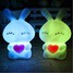 Rabbit Love Led Nightlight Colorful Lamp Coway - 3