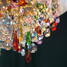 25w Crystal Chandelier Colorful Ceiling Max Flush Mount - 3