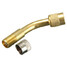 Brass Valve Extension Motorcycle Car Degree Angle Type Scooter Air Adaptor - 4