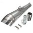 Stainelss 51mm Motorcycle Gp Exhaust Pipe Street Bike Slip on - 1