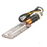 LED Turn Signal Motorcycle Pair Indicator Blinker Light Blade Lamp Light Amber - 3
