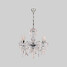 Candle Light Chrome Ceiling Lamp Acrylic Fixture Pendant New Chandelier - 1