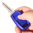 Blue Remote Key Shell Case Fiat Button Stilo Punto - 1