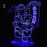 Creative 100 And Lamp Colorful Led Bedroom 3d - 3