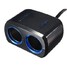 Car 2 Way Charger Vehicle Power Adapter 12V 24V LED Cigarette Lighter Socket Splitter - 4