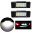 License Plate Light 407 Peugeot 106 White LED SMD 2 X 207 307 - 1