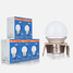 Cool White E26/e27 Smd 5 Pcs Globe Bulbs Warm White - 5
