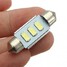 36MM Light 12V Festoon Dome SMD LED Canbus C5W White - 4