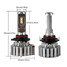 LED Headlight 6000K H4 H7 H11 9005 9006 35W Pair 4500LM Cool White NIGHTEYE - 4