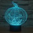 Shape Color-changing Halloween Night Light Pumpkin 3d Light Motion Sensor - 4