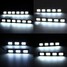 Fog Light White 9cm 4 5 COB Car 6LED 12V 3 DRL Driving Daytime Running Lamp - 8