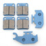 Front Rear Brake pads Kodiak YAMAHA YFM - 1