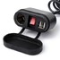 Adapter Dual USB Motorcycle Power Charger Cigarette Lighter Socket - 2