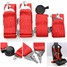 Nylon Point Harness Safety Adjustable Strap Cam Lock Car Seat Belt Racing Race - 2