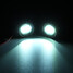 Flash Strobe DRL Mirror Mount Lights Lamp Eagle Eye LED Pair 12V Motorcycle Backup - 10