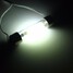 LED White COB Glass Festoon Dome Reading Light License Lights - 2