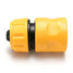 Car Washing Yellow Plastic Hose Pipe Water Stop Connector - 4