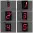 digital Display Shift Lever Indicator Sensor Gears Red Motorcycle LED Universal - 3