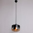 Plating Retro Glass Painting Light Pendant - 1