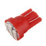 Red Super Bright LED Car Light Wedge Bulb T10 8-SMD Ultra - 4