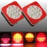 Indicator Trailer 12V LED 1Pair Light License Plate Lamp Van Truck Rear Brake Tail - 1