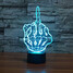 3d Decoration Atmosphere Lamp Novelty Lighting Colorful Led Night Light 100 Touch Dimming - 1