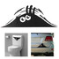 Seat Decor Car Bathroom Art Stickers Toilet Monster DIY Wall Decal Removable - 1