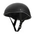 Cap Vintage Half Face Chopper Matte Black For Harley Motorcycle Helmet - 2