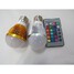 3w Bulbs Led 85v-265v Rgb E27 Remote Control - 2