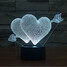 Decoration Atmosphere Lamp Touch Dimming Heart Christmas Light Novelty Lighting Colorful - 7