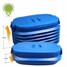 Car Retractable Blue Car Storage Box Outdoor Telescopic Bucket Glove Folding Barrel - 2