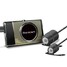 Dual Camera 1080p G-Sensor Front Rear GPS FHD Motorcycle T2 DVR Video Recorder - 1