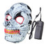 Halloween Fancy Mask Scary LED Costume Adult Skeleton Skull Accessory - 7