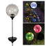 Crackle Glass Lawn Balls Solar Led Color Changing - 7