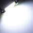 White Bulb Chips 41MM COB LED Light Lamp Roof Festoon Dome Map - 6