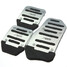 Nonslip Footrests 3pcs Brake Foot Pedal Car Accelerator Cover Pad - 1